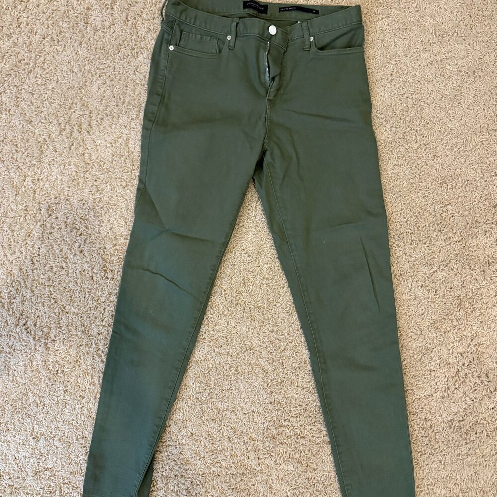 Olive Skinny Pants